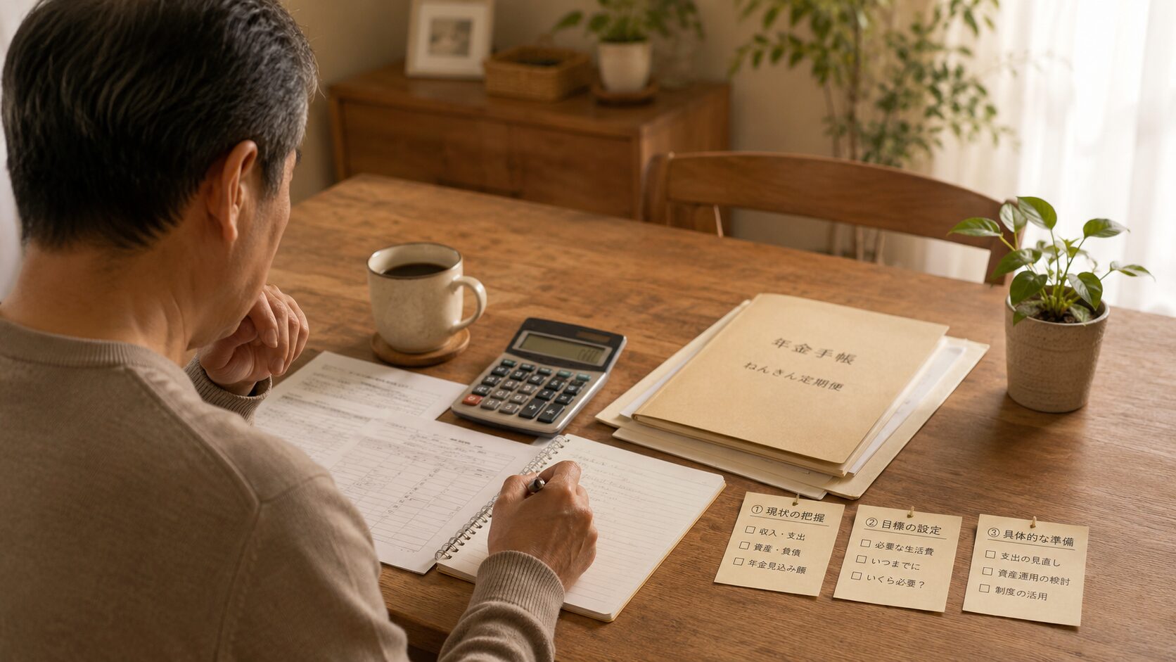 50代で老後資金が不安な人がまずやるべき3つのこと｜FP2級が実践する準備