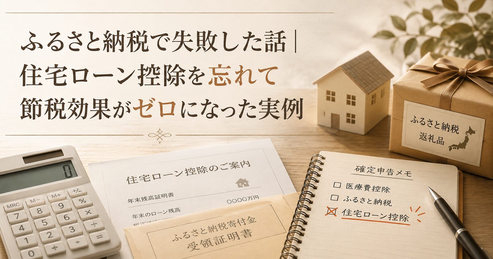 ふるさと納税で失敗した話